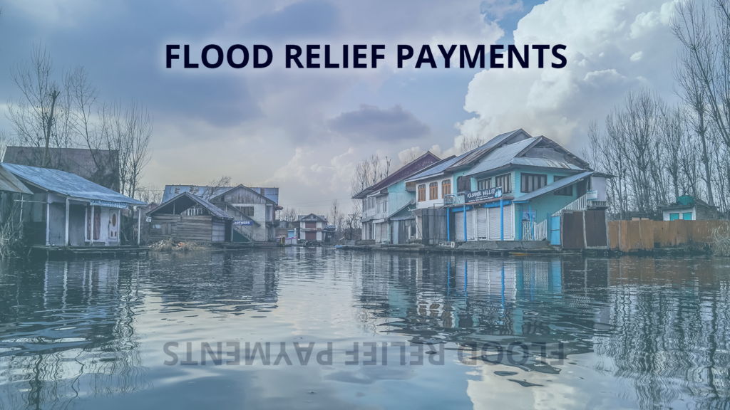 Flood Relief Payments Available As Of Oct 17, 2022 SDP Factor1